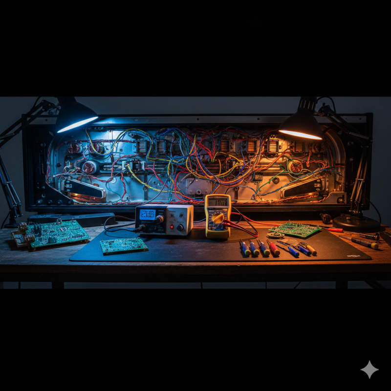 The repair bench